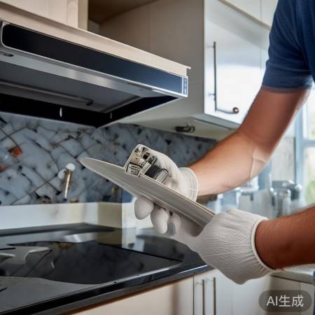 抽油烟机插头拆卸教程