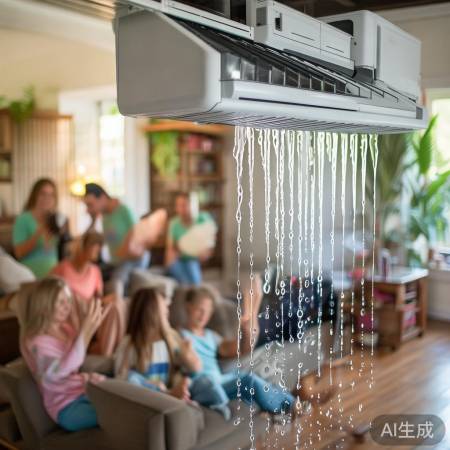 欧威尔中央空调专享客服中心详述【中央空调制冷时为何会滴水】