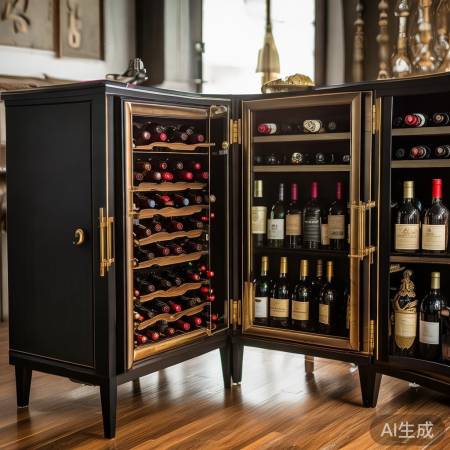 海歌(Heiger)酒柜品牌上门修教导(红酒杯架酒柜设计图解：实用布局与搭配指南)