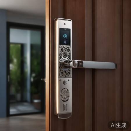 现代智能指纹锁技术支援解析☞指纹锁无需锁体安装：轻松升级家门安全体验