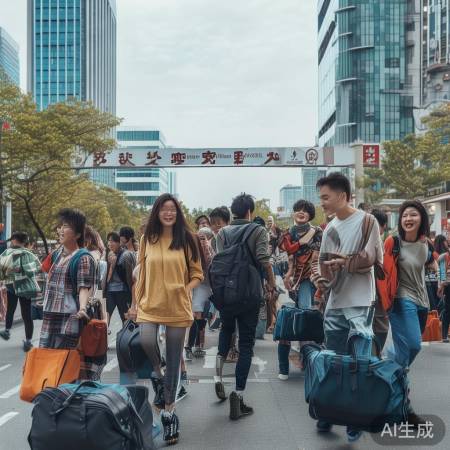 全国唯一双211县级市迎新生,盛况空前!