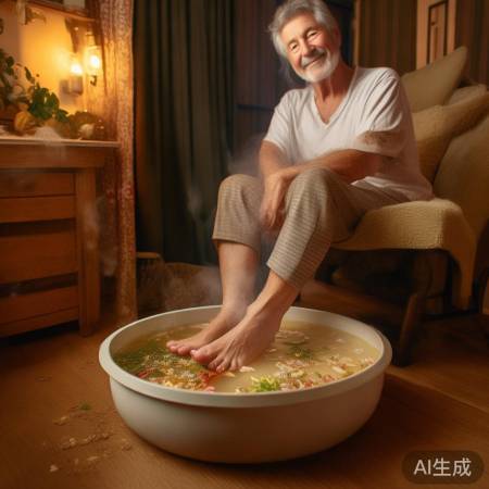 泡脚后宜慢散脚热