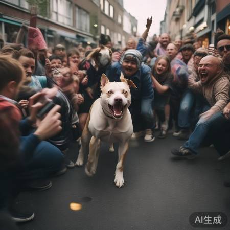 烈性犬牛头梗失控咬伤四五人，媒体热议背后真相！