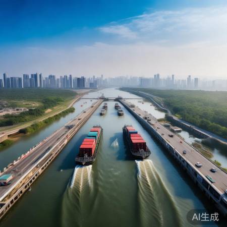 平陆运河,连接南北,展示大国形