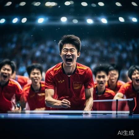 国乒男团卫冕成功！进步惊人，媒体热议！