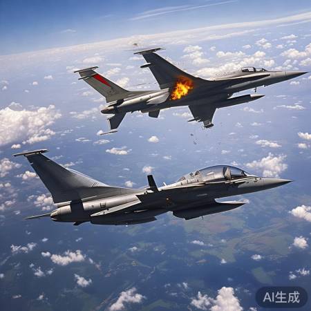 菲两架军机空中相撞，独家画面首次曝光！